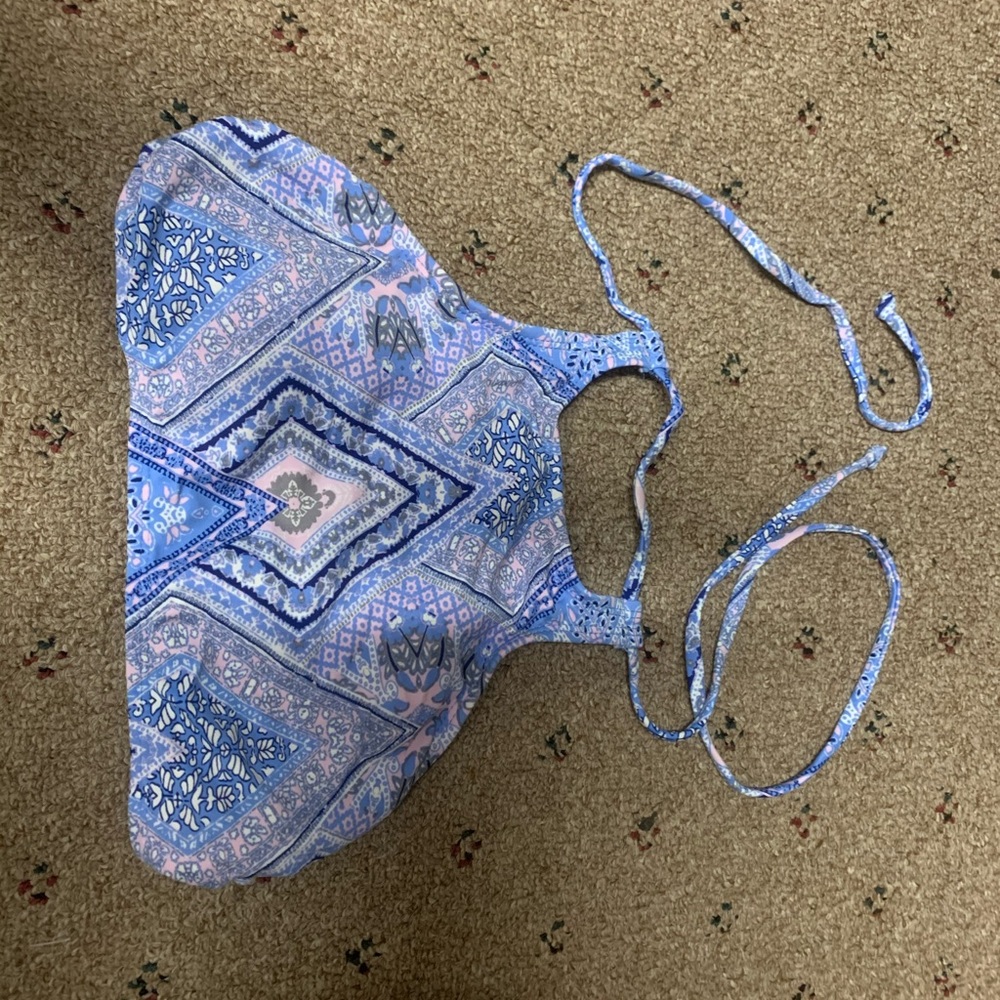 Halter bathing suit top